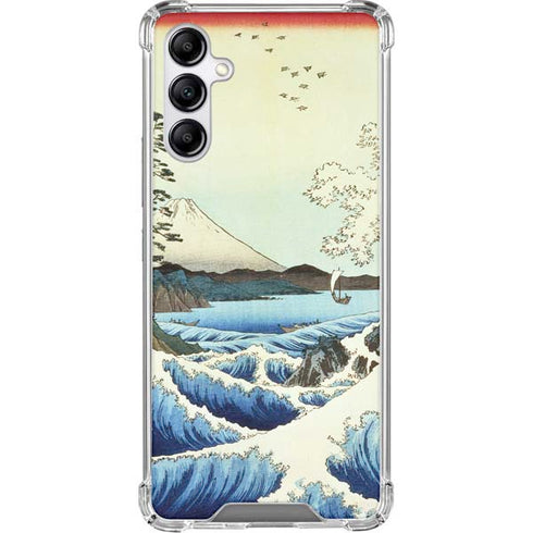 View from Satta Suruga Province by Hiroshige Galaxy A15 5G Clear Case